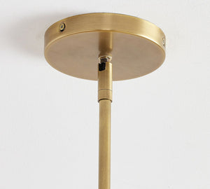 Somerset Metal Round Chandelier (44") - Zonesus