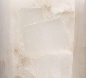Tamer Alabaster Hexagon Sconce (14'') - Zonesus