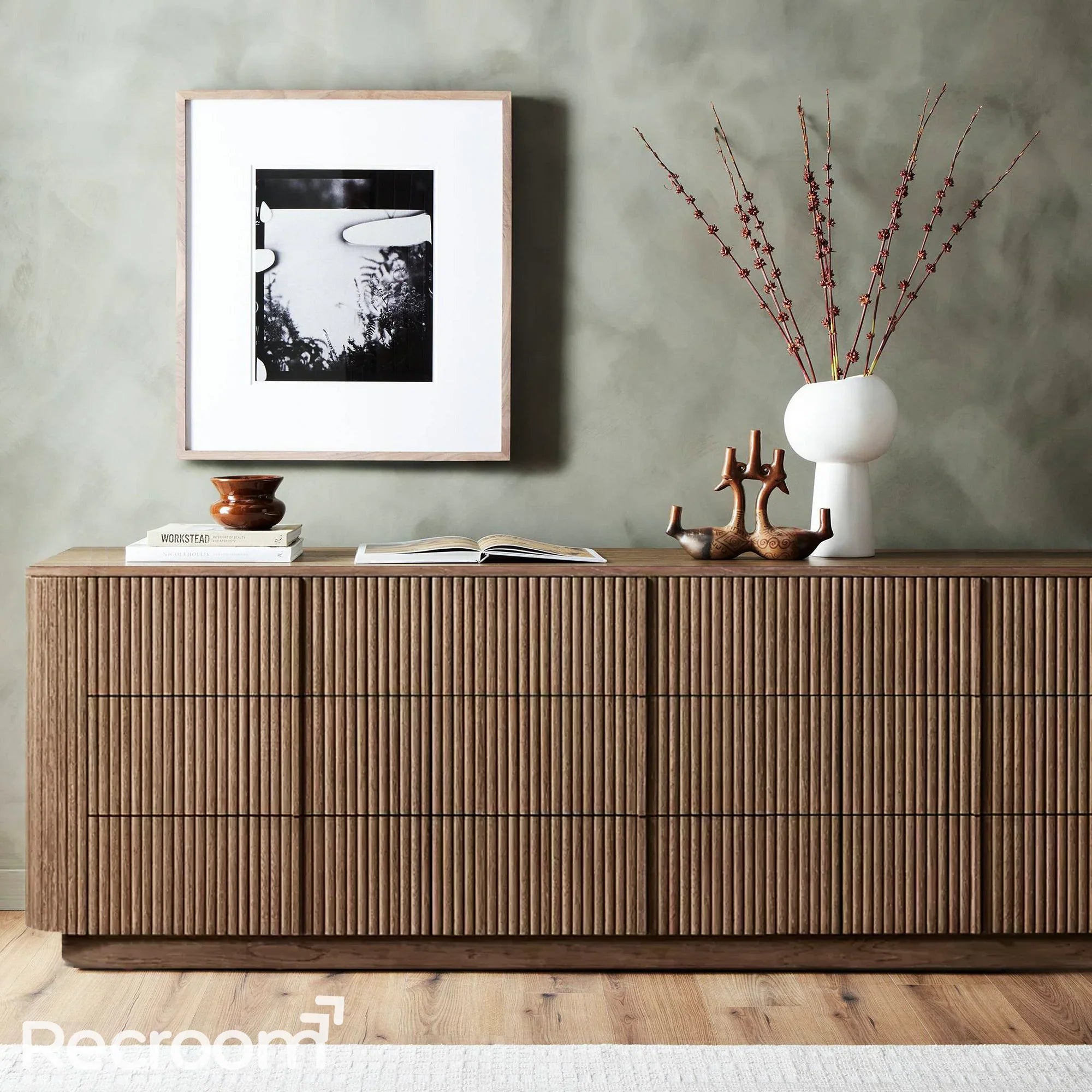 Muelholland Modern Sideboard 9-Drawer Dresser - Zonesus