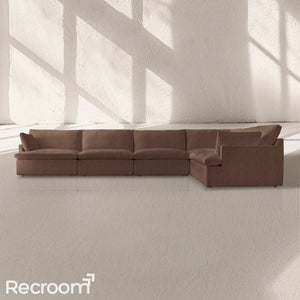 Kloud Modular Track Arm Right-Arm L-Sectional - Zonesus