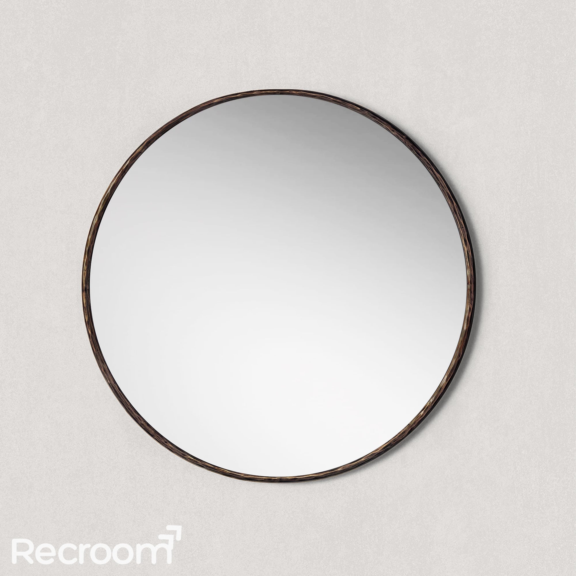Thaddeo Round Mirror - Zonesus