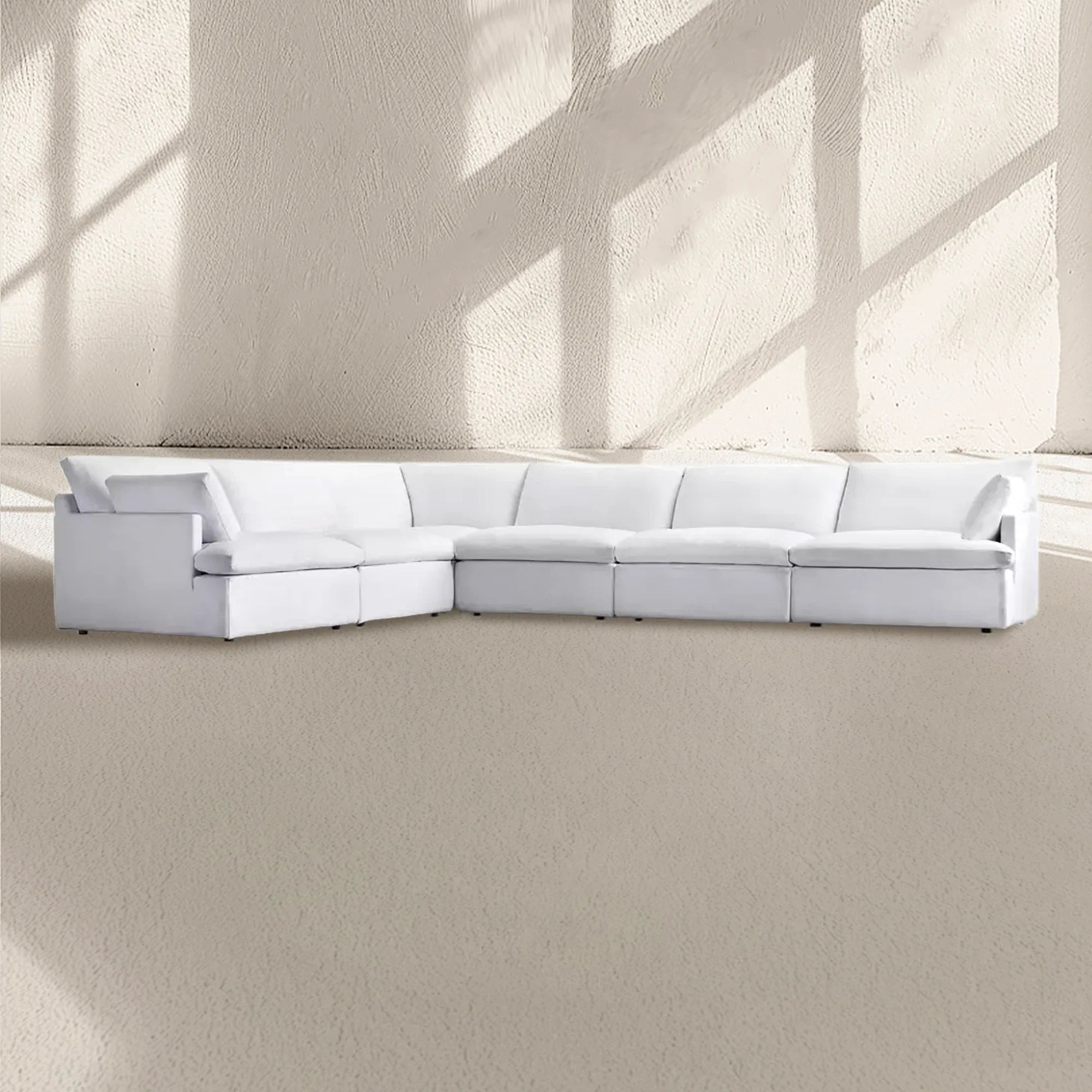 Kloud Modular Track Arm Left-Arm L-Sectional - Zonesus