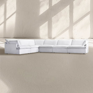 Kloud Modular Track Arm Left-Arm L-Sectional - Zonesus