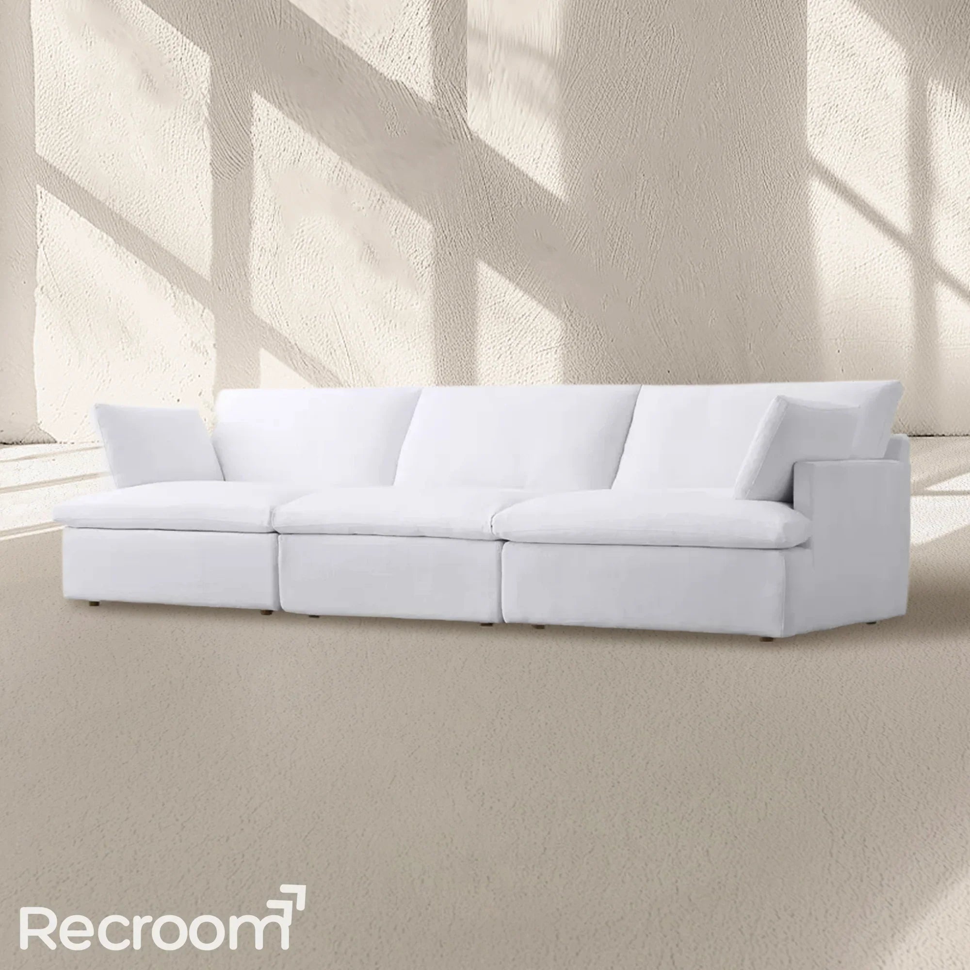 Kloud Track Arm 3-Seat Sofa - Zonesus