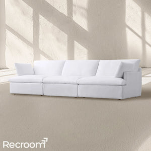 Kloud Track Arm 3-Seat Sofa - Zonesus