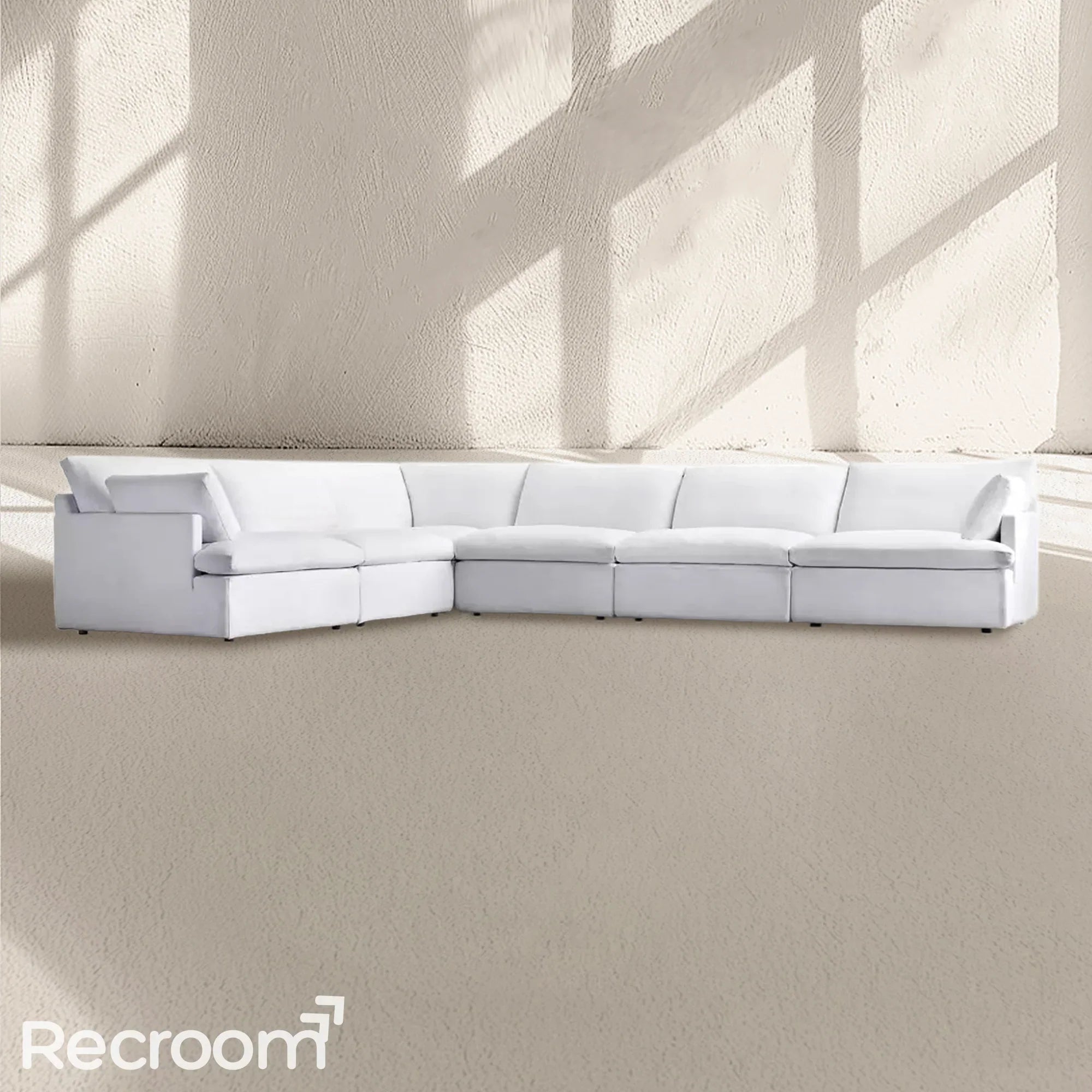 Kloud Modular Track Arm Left-Arm L-Sectional - Zonesus