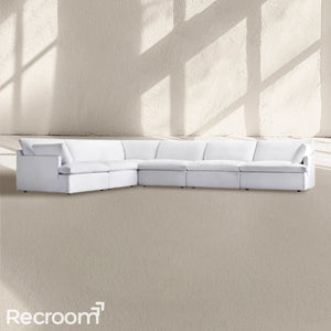 Kloud Modular Track Arm Left-Arm L-Sectional - Zonesus