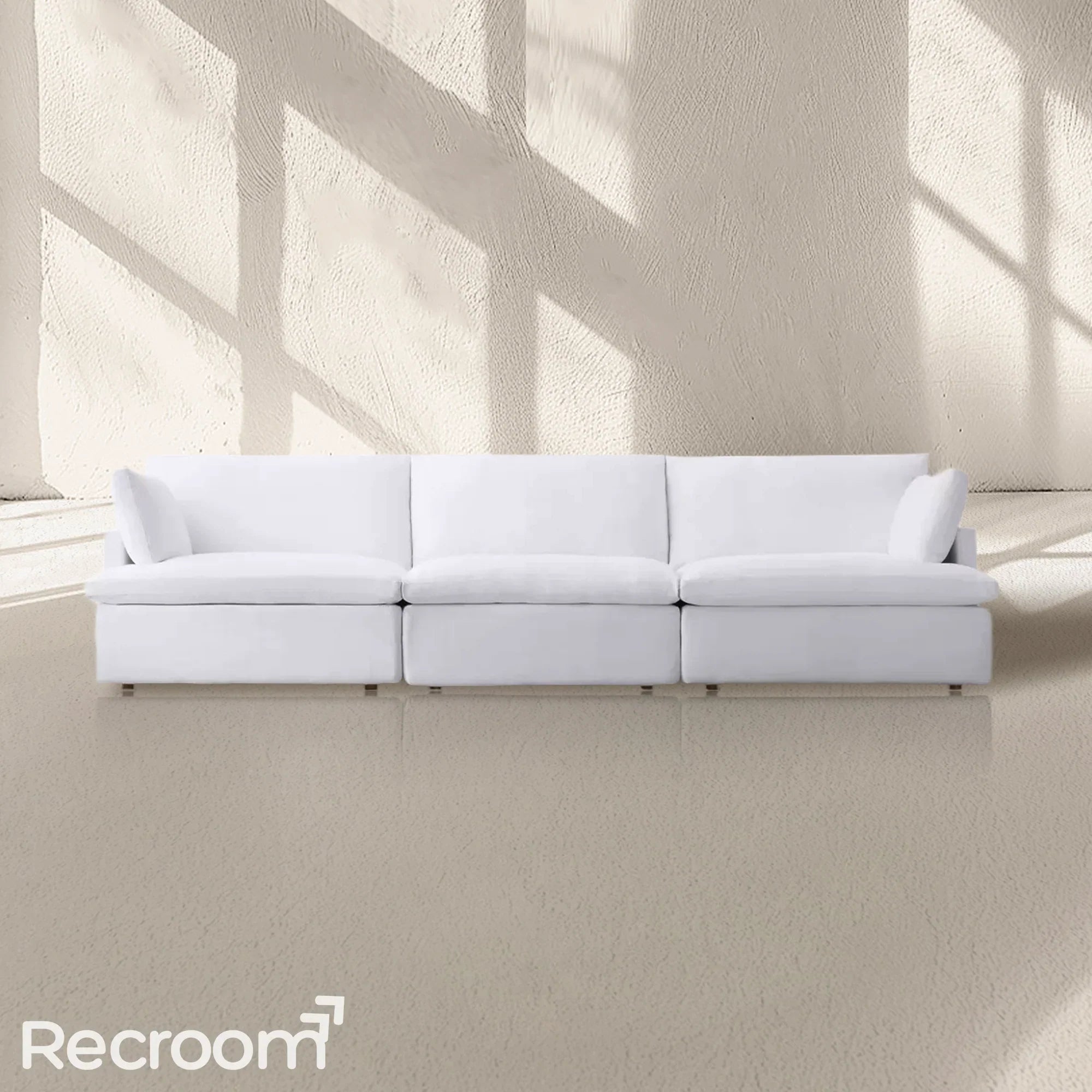 Kloud Track Arm 3-Seat Sofa - Zonesus