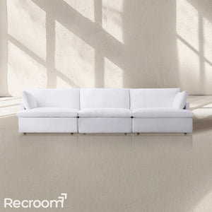 Kloud Modular Track Arm 3-Piece Sofa - Zonesus