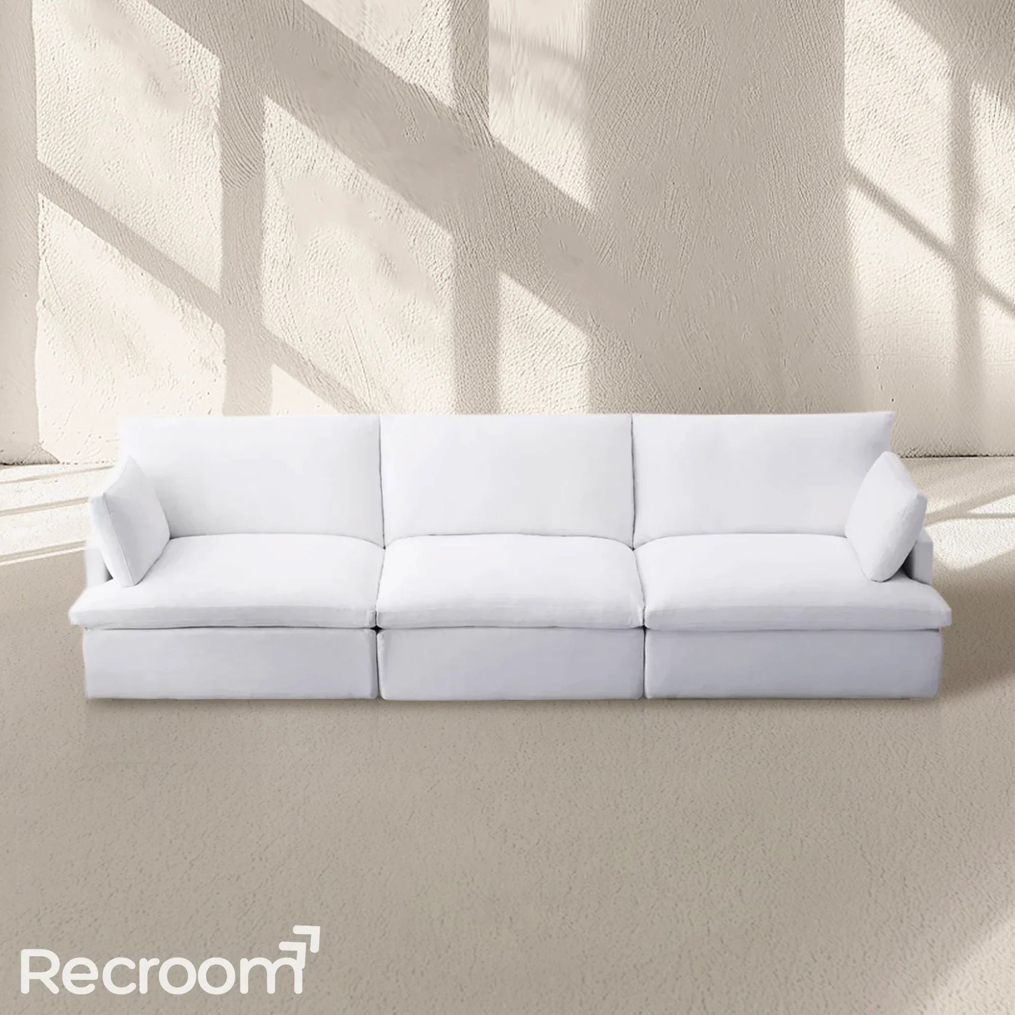 Kloud Track Arm 3-Seat Sofa - Zonesus