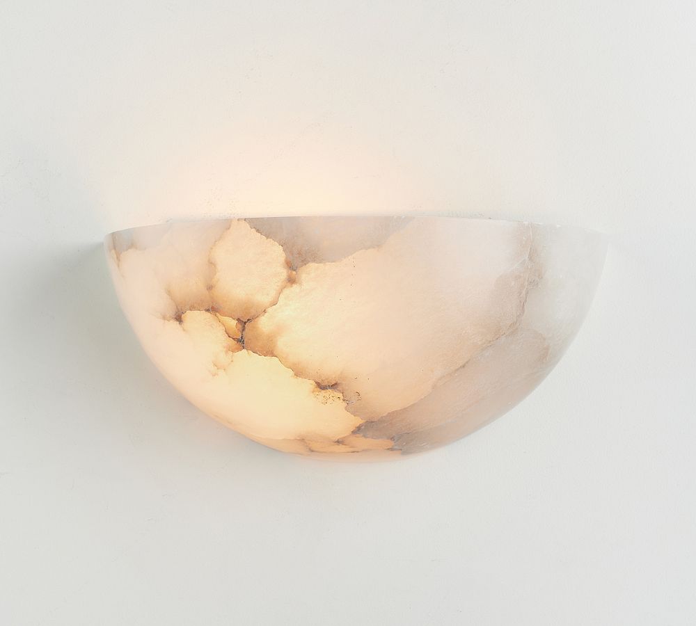 Windham Alabaster Sconce (13") - Zonesus