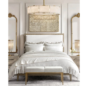 Blaire Alabaster Large Chandelier 32''D - Zonesus