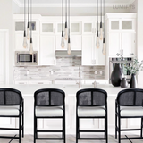 Solitaire Cluster Crystal Pendant 3 Light 5 Light 7Light - Zonesus